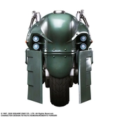 Final fantasy vii remake play arts kai figurine et véhicule shinra elite security officer & bike