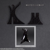 Final fantasy vii remake play arts kai figurine et véhicule shinra elite security officer & bike