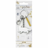 Harry potter - emblème poufsouffle - porte-clés