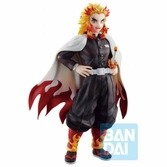 Demon slayer - kyojuro rengoku - figurine the hashira ichibansho 26cm