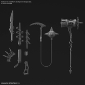 30ms - customize weapons (fantasy weapon) - model kit
