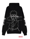 Naruto shippuden - naruto - pull à capuche zipper homme (s)