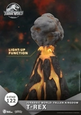 Jurassic world: fallen kingdom d-stage pvc diorama t-rex 13 cm