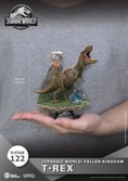 Jurassic world: fallen kingdom d-stage pvc diorama t-rex 13 cm