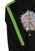 Tortues ninja - pull à capuche zipper (2xl)