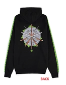 Tortues ninja - pull à capuche zipper (2xl)