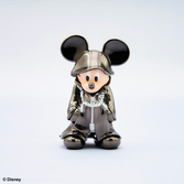 Kingdom hearts ii bright arts gallery figurine diecast king mickey 6 cm