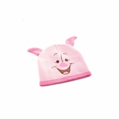 Disney bonnet winnie the pooh piglet face pink