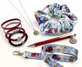 Harry potter - poudlard express - box cadeau - bijoux 5 pc.