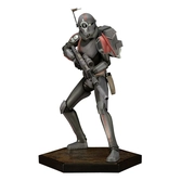 Star wars the bad batch statuette pvc artfx 1/7 crosshair 27 cm