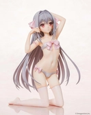 Tsuki ni yorisou otome no sahou statuette pvc 1/6 luna sakurakouji cherry blossoms ver. 17 cm