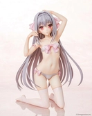 Tsuki ni yorisou otome no sahou statuette pvc 1/6 luna sakurakouji cherry blossoms ver. 17 cm