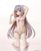 Tsuki ni yorisou otome no sahou statuette pvc 1/6 luna sakurakouji cherry blossoms ver. 17 cm