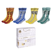 Harry potter - les 4 maisons - pack de 4 paires de chaussettes