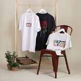 Marvel - t-shirt coton - 4 personnages - taille s