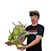 Dungeons & dragons: quasit statuette 1/1 familiar 51 cm