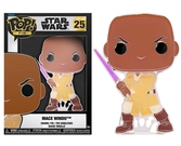 Star wars pop! pin pin's émaillé mace windu 10 cm