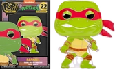 Tortues ninja pop! pin pin's émaillé raphael 10 cm