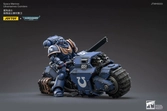 Warhammer 40k véhicule 1/18 ultramarines outrider bike 22 cm