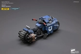 Warhammer 40k véhicule 1/18 ultramarines outrider bike 22 cm
