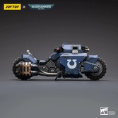 Warhammer 40k véhicule 1/18 ultramarines outrider bike 22 cm