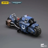 Warhammer 40k véhicule 1/18 ultramarines outrider bike 22 cm