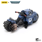 Warhammer 40k véhicule 1/18 ultramarines outrider bike 22 cm