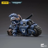 Warhammer 40k véhicule 1/18 ultramarines outrider bike 22 cm