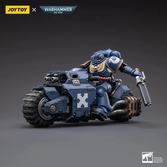 Warhammer 40k véhicule 1/18 ultramarines outrider bike 22 cm