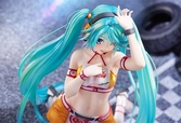 Hatsune miku gt project statuette pvc 1/7 racing miku 2010 ver. art by kentaro yabuki 18 cm