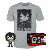 My hero academia pop! & tee set figurine et t-shirt shota aizawa (m)