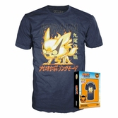 Naruto boxed tee t-shirt kurama (l)