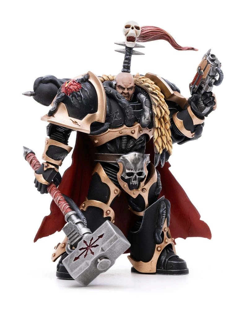 Warhammer 40k figurine 1/18 black legion chaos lord khalos the ravager