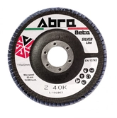 Disque à lamelles bombé en zirconium 125mm 80