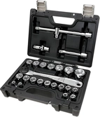 Coffret Cliquet + Douilles 1/2'' Set de 25 Embouts hexagonales - Beta