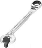 Jeu de 10 Clés Mixtes à Cliquet Articulées avec étuis - Facom