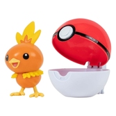 Pokémon clip'n'go poké balls wave 11 poussifeu & poké ball