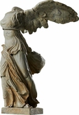 The table museum figurine figma winged victory of samothrace 15 cm