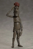 The table museum -annex- figurine figma moai 14 cm