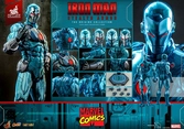 Marvel comics figurine diecast 1/6 iron man (stealth armor) hot toys exclusive 33 cm