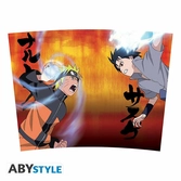 Naruto shippuden - naruto & sasuke - mug de voyage 355ml