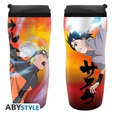 Naruto shippuden - naruto & sasuke - mug de voyage 355ml