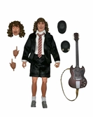 Ac-dc - angus young highway to hell" - figurine habillée 20cm"
