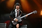 Ac-dc - angus young highway to hell" - figurine habillée 20cm"