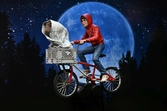 E.t. - elliot et e.t. en vélo - figurine 40ème anniversaire 18cm