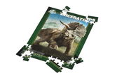Jurassic world - triceratops poster - puzzle effet 3d 100p