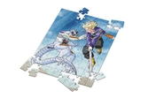 Dragon ball z - trunks vs freezer - puzzle effet 3d 100p