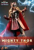Thor: love and thunder masterpiece figurine 1/6 mighty thor 29 cm