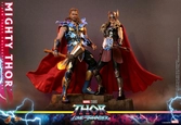 Thor: love and thunder masterpiece figurine 1/6 mighty thor 29 cm
