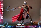 Thor: love and thunder masterpiece figurine 1/6 mighty thor 29 cm